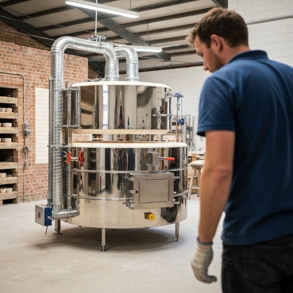 New Electric Kiln Installation Complete